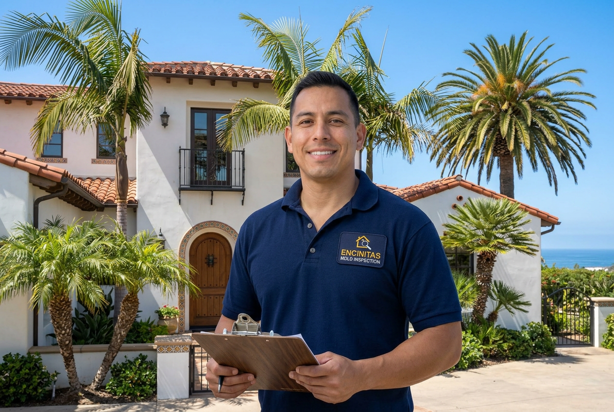 Coastal Encinitas home served by Encinitas Mold Inspection